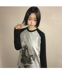 SHUGO CHARA! RAGLAN LONG SLEEVE(BLACK)