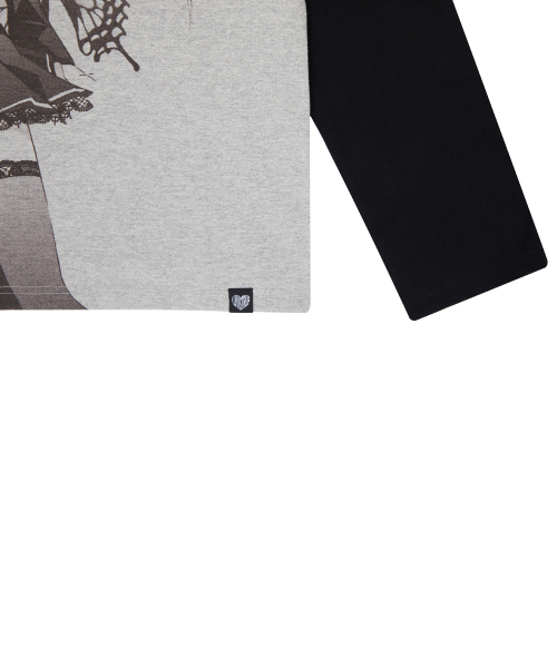 LUVISTRUE(ラヴイズトゥルー)の「SHUGO CHARA! RAGLAN LONG SLEEVE(BLACK)(Tシャツ/カットソー・レディース・その他・FREE)」の5枚目の写真