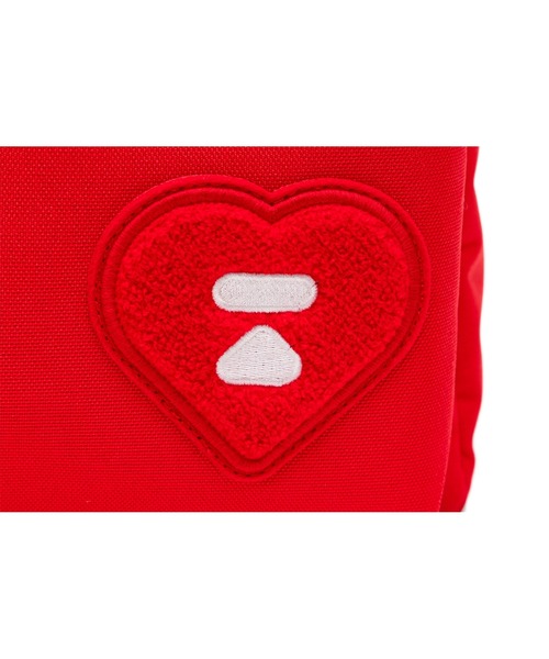 APEE BY A BATHING APE（エイピーバイアベイシングエイプ）の「HEART BADGE BACKPACK（バックパック/リュック・レディース・ブルー/レッド/ブラック・FREE）」の9枚目の写真