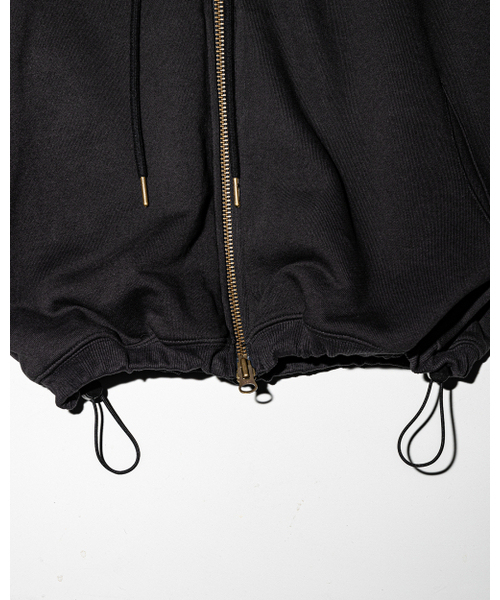 PUNCH DRUNK PARTIES(パンチドランクパーティーズ)の「Circle Logo Zip Up Hoodie (BLACK)(パーカー・レディース・その他・1/2/3)」の5枚目の写真