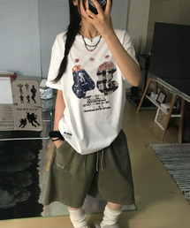 セール】Velour Short Tops（Tシャツ/カットソー）｜anuke（アンヌーク