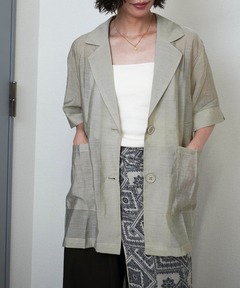 TODAYFUL/トゥデイフル】Sliky Pocket Shirts/シルキーポケットシャツ