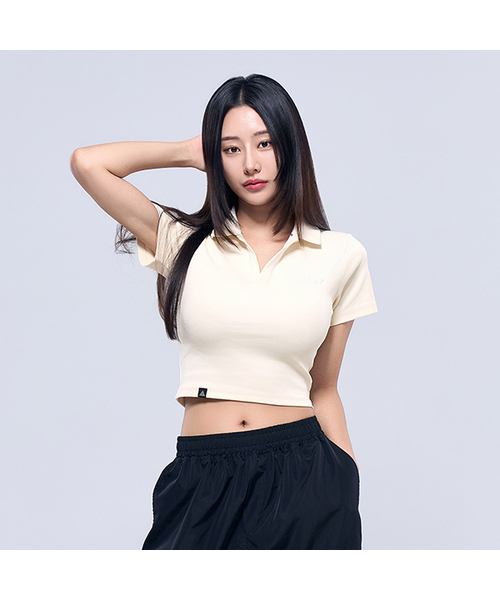 P5034 Woman Logo Crop кардиган [4 цвета]
