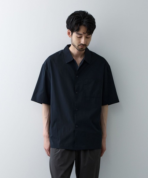 Mac-House(マックハウス)の「【REALSTANDARD/リアルスタンダード】 マイラク ベーシックエアーシャツ(シャツ/ブラウス・メンズ・チャコールグレー/ブルー/ネイビー/ブラック/グレイッシュベージュ・L/S/M/XL)」の5枚目の写真