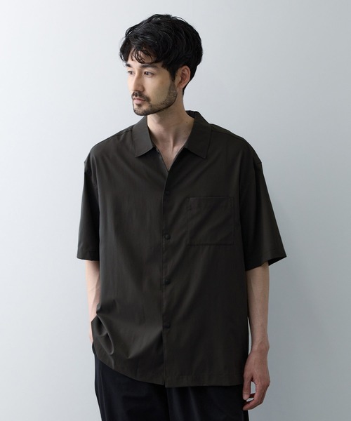 Mac-House(マックハウス)の「【REALSTANDARD/リアルスタンダード】 マイラク ベーシックエアーシャツ(シャツ/ブラウス・メンズ・チャコールグレー/ブルー/ネイビー/ブラック/グレイッシュベージュ・L/S/M/XL)」の3枚目の写真