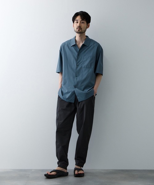 Mac-House(マックハウス)の「【REALSTANDARD/リアルスタンダード】 マイラク ベーシックエアーシャツ(シャツ/ブラウス・メンズ・チャコールグレー/ブルー/ネイビー/ブラック/グレイッシュベージュ・L/S/M/XL)」の11枚目の写真