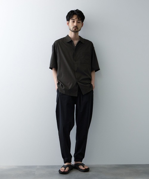 Mac-House(マックハウス)の「【REALSTANDARD/リアルスタンダード】 マイラク ベーシックエアーシャツ(シャツ/ブラウス・メンズ・チャコールグレー/ブルー/ネイビー/ブラック/グレイッシュベージュ・L/S/M/XL)」の13枚目の写真