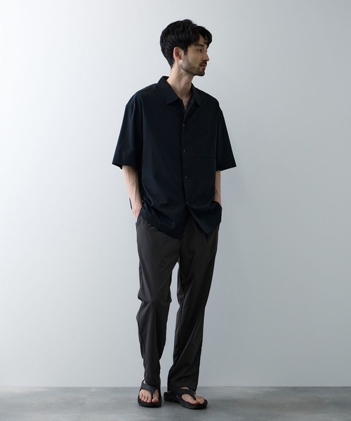 Mac-House(マックハウス)の「【REALSTANDARD/リアルスタンダード】 マイラク ベーシックエアーシャツ(シャツ/ブラウス・メンズ・チャコールグレー/ブルー/ネイビー/ブラック/グレイッシュベージュ・L/S/M/XL)」の16枚目の写真