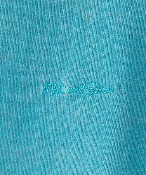 MAUI and Sons（マウイアンドサンズ）の「Maui & Sons / マウイアンドサンズ SPRIT WEAVE LS CREW ネイティブ柄 クルーネック 襟デザイン 首元デザイン 柄リブ 長袖Tシャツ 秋 秋服 2026年秋冬（Tシャツ/カットソー・メンズ・ブラック/ネイビー/ターコイズブルー/オレンジ・S/M/L）」の19枚目の写真