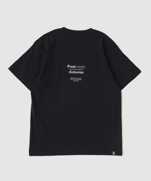 POET MEETS DUBWISE（ポエットミーツダブワイズ）の「POET MEETS DUBWISE(ポエトミーツダブワイズ) BREATH T-shirt（Tシャツ/カットソー・メンズ・ブラック/ホワイト・X-LARGE/LARGE）」の3枚目の写真