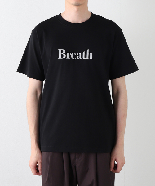 POET MEETS DUBWISE（ポエットミーツダブワイズ）の「POET MEETS DUBWISE(ポエトミーツダブワイズ) BREATH T-shirt（Tシャツ/カットソー・メンズ・ブラック/ホワイト・X-LARGE/LARGE）」の9枚目の写真