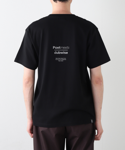 POET MEETS DUBWISE（ポエットミーツダブワイズ）の「POET MEETS DUBWISE(ポエトミーツダブワイズ) BREATH T-shirt（Tシャツ/カットソー・メンズ・ブラック/ホワイト・X-LARGE/LARGE）」の11枚目の写真
