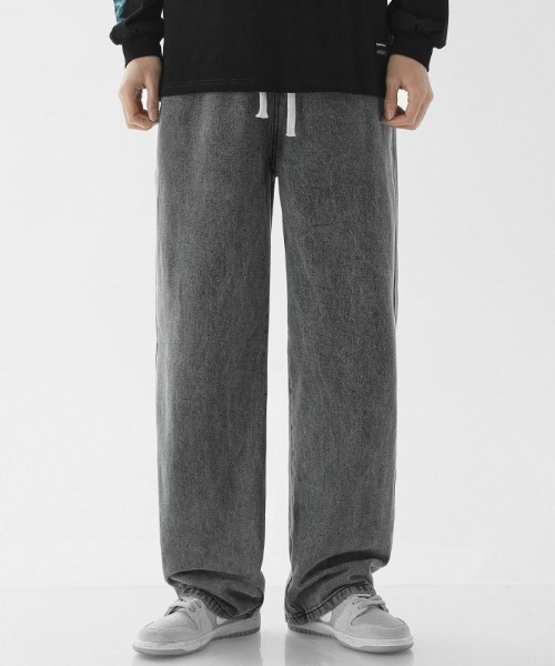 REBALANCE（リバランス）の「ルーズストレートデニムパンツ（デニムパンツ・メンズ・E/D/B/A/C/G/F・MEDIUM/X-LARGE/LARGE）」の7枚目の写真