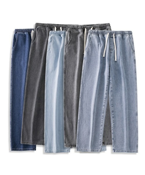 REBALANCE（リバランス）の「ルーズストレートデニムパンツ（デニムパンツ・メンズ・E/D/B/A/C/G/F・MEDIUM/X-LARGE/LARGE）」の8枚目の写真