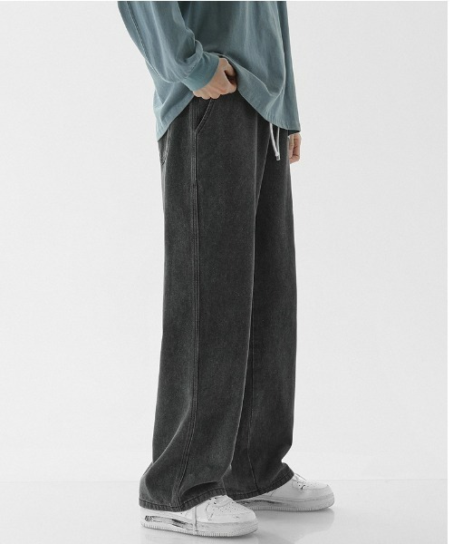 REBALANCE（リバランス）の「ルーズストレートデニムパンツ（デニムパンツ・メンズ・E/D/B/A/C/G/F・MEDIUM/X-LARGE/LARGE）」の10枚目の写真