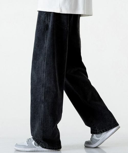 REBALANCE（リバランス）の「ルーズストレートデニムパンツ（デニムパンツ・メンズ・E/D/B/A/C/G/F・MEDIUM/X-LARGE/LARGE）」の12枚目の写真