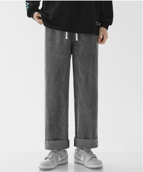 REBALANCE（リバランス）の「ルーズストレートデニムパンツ（デニムパンツ・メンズ・E/D/B/A/C/G/F・MEDIUM/X-LARGE/LARGE）」の17枚目の写真