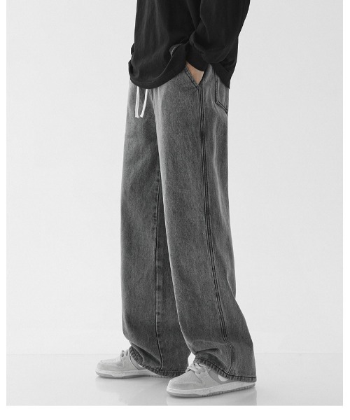 REBALANCE（リバランス）の「ルーズストレートデニムパンツ（デニムパンツ・メンズ・E/D/B/A/C/G/F・MEDIUM/X-LARGE/LARGE）」の18枚目の写真