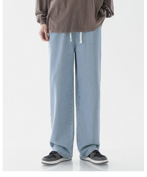 REBALANCE（リバランス）の「ルーズストレートデニムパンツ（デニムパンツ・メンズ・E/D/B/A/C/G/F・MEDIUM/X-LARGE/LARGE）」の22枚目の写真