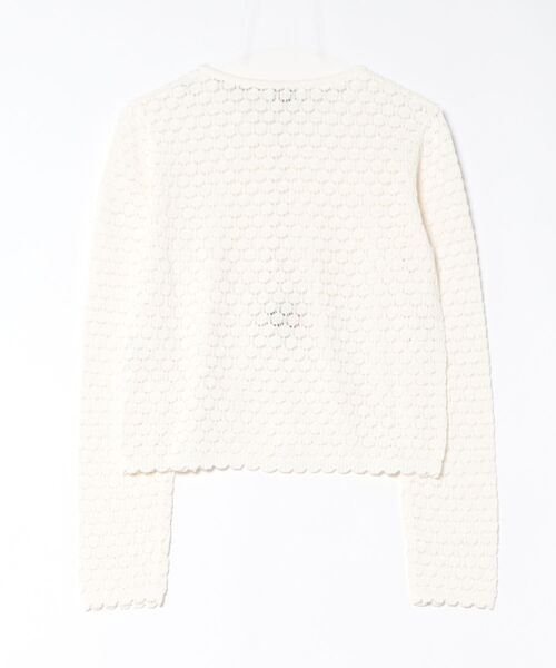 KENZO(ケンゾー)の「'KENZO Apple Pop' クロシェ カーディガン(カーディガン/ボレロ・レディース・ホワイト系その他・X-SMALL/MEDIUM/SMALL)」の6枚目の写真