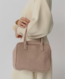 LE VERNIS(ル・ベルニ)Suede boston bag