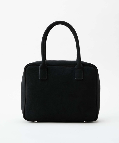 LE VERNIS(ル・ベルニ)の「LE VERNIS(ル・ベルニ)Suede boston bag(ボストンバッグ・レディース・ベージュ/ブラック・FREE)」の16枚目の写真