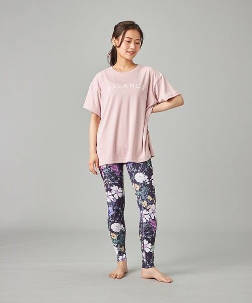Chacott(チャコット)の「ローズガーデンプリントレギンス(その他パンツ・レディース・ホワイト/ブラック・M)」の22枚目の写真