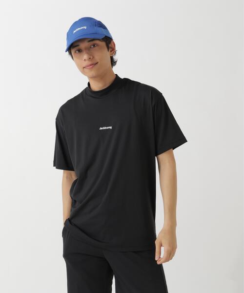 Jack Bunny!!（ジャックバニー）の「【Jack Bunny!!】サライテック半袖モックネックカットソー（Tシャツ/カットソー・メンズ・ブラック/カーキ・X-LARGE/MEDIUM/LARGE）」の4枚目の写真