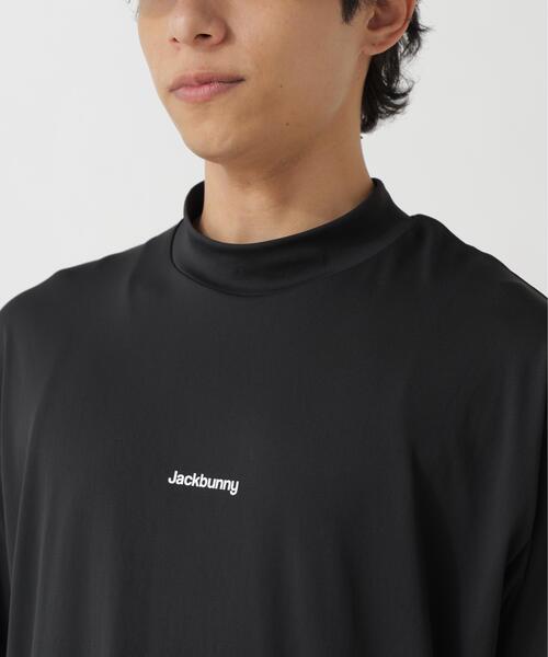 Jack Bunny!!（ジャックバニー）の「【Jack Bunny!!】サライテック半袖モックネックカットソー（Tシャツ/カットソー・メンズ・ブラック/カーキ・X-LARGE/MEDIUM/LARGE）」の7枚目の写真