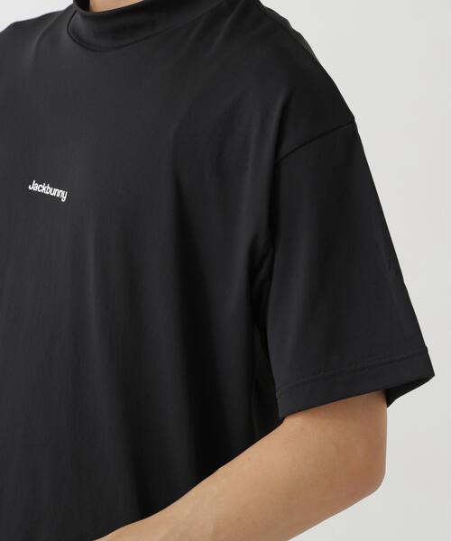 Jack Bunny!!（ジャックバニー）の「【Jack Bunny!!】サライテック半袖モックネックカットソー（Tシャツ/カットソー・メンズ・ブラック/カーキ・X-LARGE/MEDIUM/LARGE）」の8枚目の写真