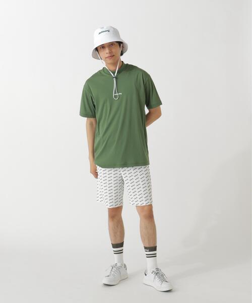 Jack Bunny!!（ジャックバニー）の「【Jack Bunny!!】サライテック半袖モックネックカットソー（Tシャツ/カットソー・メンズ・ブラック/カーキ・X-LARGE/MEDIUM/LARGE）」の16枚目の写真