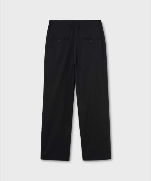 NONBLANK（ノンブランク）の「[夏]ウールテンセルパンツ_BLACK（スラックス・メンズ・ブラック・MEDIUM/LARGE/X-LARGE）」の2枚目の写真