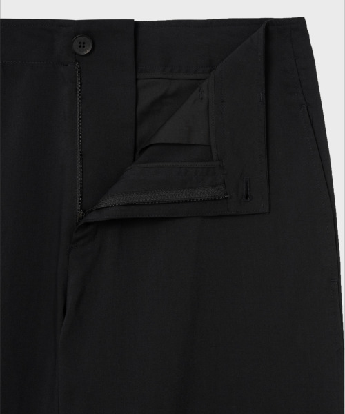 NONBLANK（ノンブランク）の「[夏]ウールテンセルパンツ_BLACK（スラックス・メンズ・ブラック・MEDIUM/LARGE/X-LARGE）」の4枚目の写真