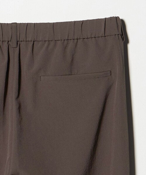 UNITED ARROWS(ユナイテッドアローズ)の「DotAir ドットエア 1プリーツ テーパード パンツ 吸水速乾 タテストレッチ(スラックス・メンズ・ダークブラウン/ブラック・L/XL/M/S)」の20枚目の写真