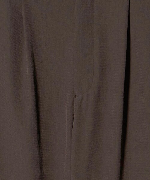 UNITED ARROWS(ユナイテッドアローズ)の「DotAir ドットエア 1プリーツ テーパード パンツ 吸水速乾 タテストレッチ(スラックス・メンズ・ダークブラウン/ブラック・L/XL/M/S)」の22枚目の写真