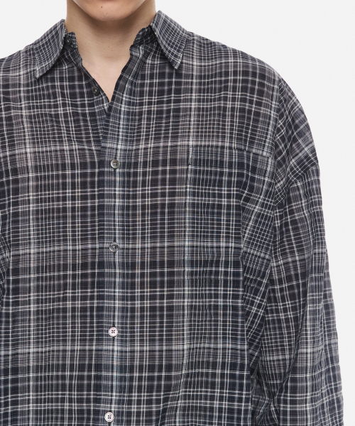 DNSR(ディーエヌエスアール)の「ライトサマーチェックシャツ ネイビー(シャツ/ブラウス・メンズ・その他・MEDIUM/LARGE/X-LARGE/SMALL)」の7枚目の写真