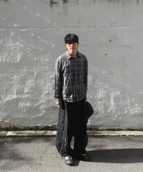 DNSR(ディーエヌエスアール)の「ライトサマーチェックシャツ ネイビー(シャツ/ブラウス・メンズ・その他・MEDIUM/LARGE/X-LARGE/SMALL)」の10枚目の写真