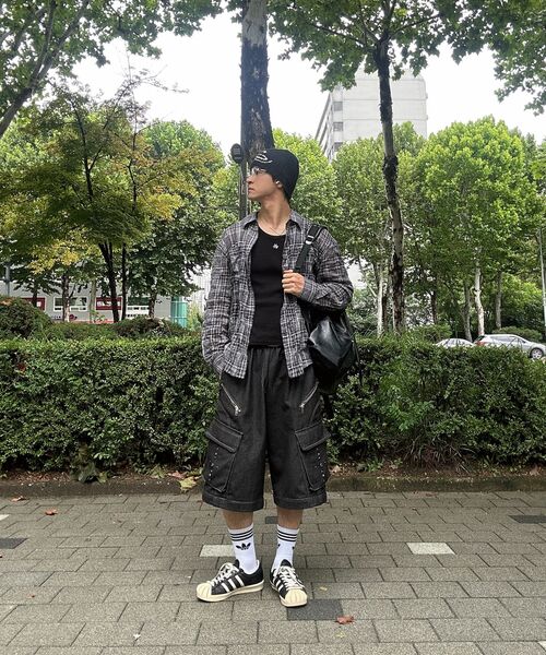 DNSR(ディーエヌエスアール)の「ライトサマーチェックシャツ ネイビー(シャツ/ブラウス・メンズ・その他・MEDIUM/LARGE/X-LARGE/SMALL)」の11枚目の写真