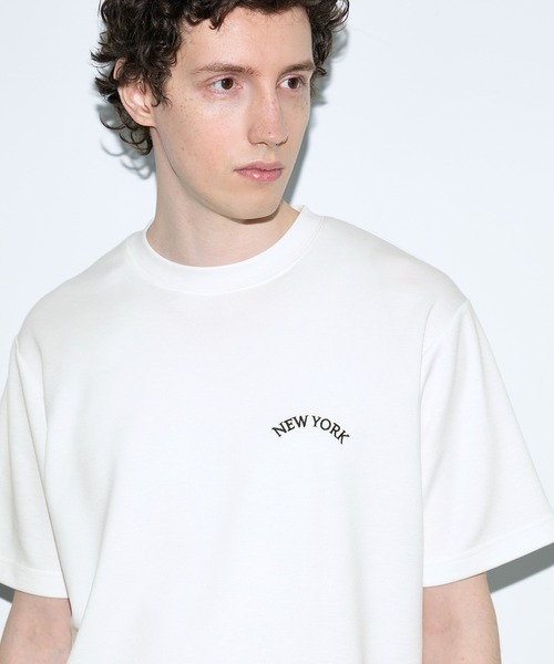 coca(coca)(コカ)の「\速乾・UVカット/ライトライトソフトジャージー胸刺繍半袖Tシャツ(Tシャツ/カットソー・メンズ・ホワイト/ブラック・XL/M/L)」の5枚目の写真