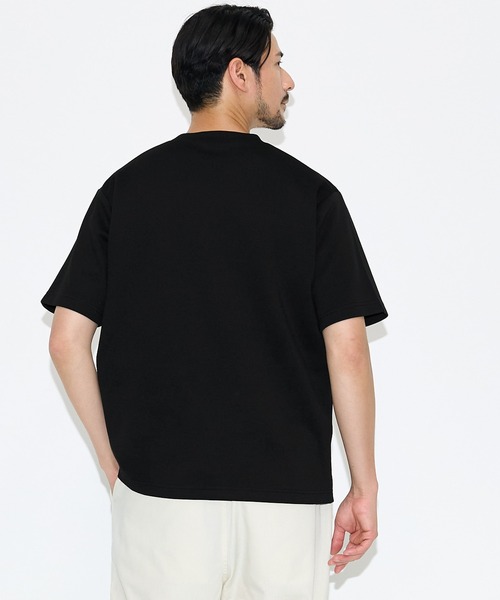 coca(coca)(コカ)の「\速乾・UVカット/ライトライトソフトジャージー胸刺繍半袖Tシャツ(Tシャツ/カットソー・メンズ・ホワイト/ブラック・XL/M/L)」の9枚目の写真