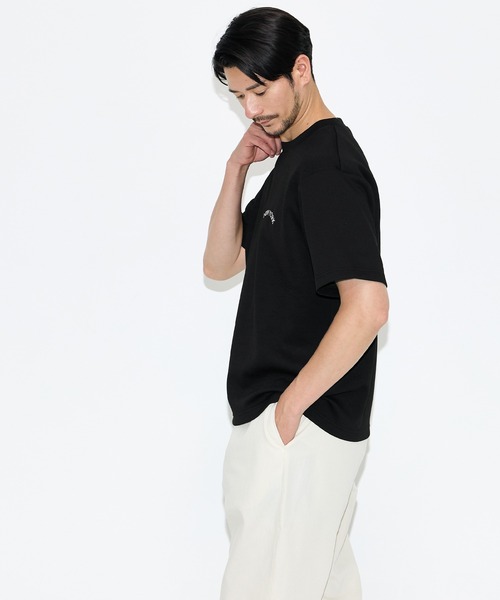 coca(coca)(コカ)の「\速乾・UVカット/ライトライトソフトジャージー胸刺繍半袖Tシャツ(Tシャツ/カットソー・メンズ・ホワイト/ブラック・XL/M/L)」の10枚目の写真