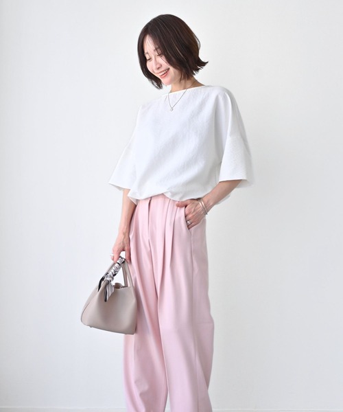 Ehre style（エーレスタイル）の「コンパクト×大容量 愛されキューブ鞄 おまけスカーフ付き（ハンドバッグ・レディース・ブラウン/ブラック/グレイッシュベージュ・FREE）」の13枚目の写真