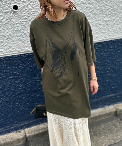 model:154cm 着用サイズ:Lサイズ