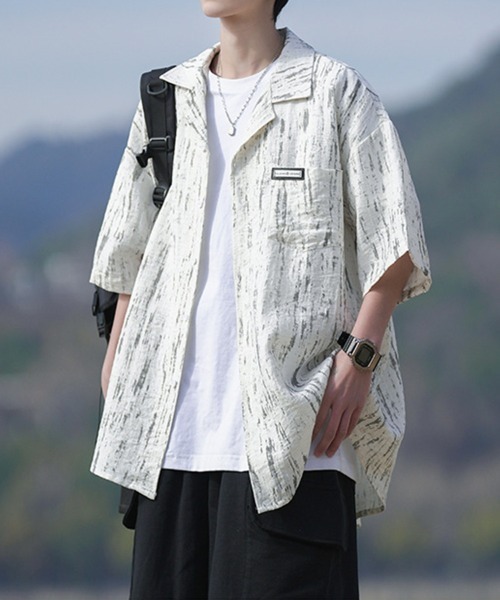 KELVIN(ケルヴァン)の「Wood Wash Shirt ウッドウォッシュシャツ(シャツ/ブラウス・メンズ・グレー/ブルー・LARGE/MEDIUM)」の11枚目の写真