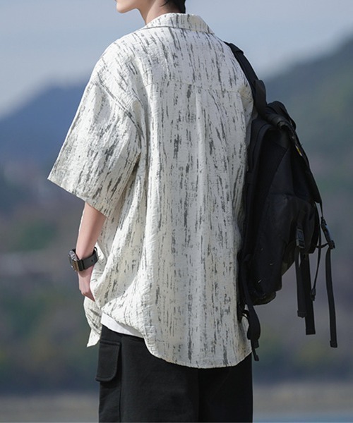 KELVIN(ケルヴァン)の「Wood Wash Shirt ウッドウォッシュシャツ(シャツ/ブラウス・メンズ・グレー/ブルー・LARGE/MEDIUM)」の12枚目の写真