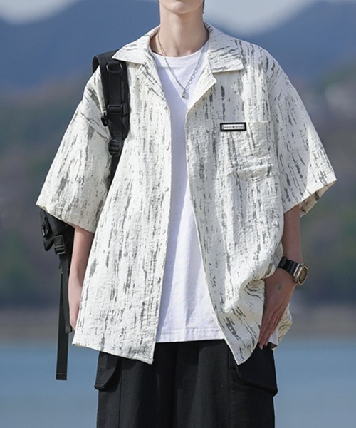 KELVIN(ケルヴァン)の「Wood Wash Shirt ウッドウォッシュシャツ(シャツ/ブラウス・メンズ・グレー/ブルー・LARGE/MEDIUM)」の13枚目の写真