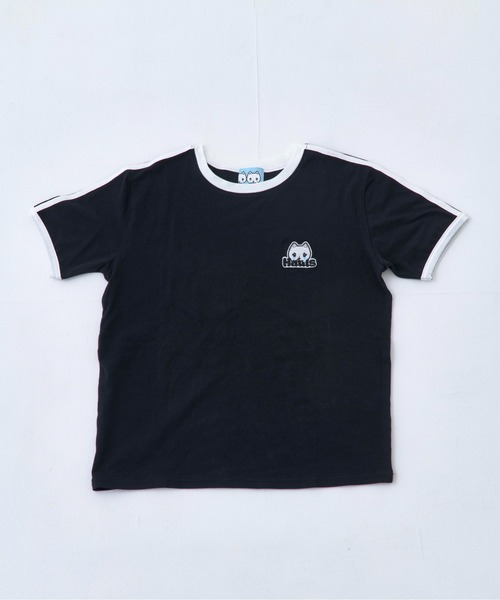 Hauls(ハウルズ)の「24hオフモード!ダブルラインセットアップ(Tシャツ/カットソー・レディース・ブラック/ピンク/サックスブルー・FREE)」の15枚目の写真