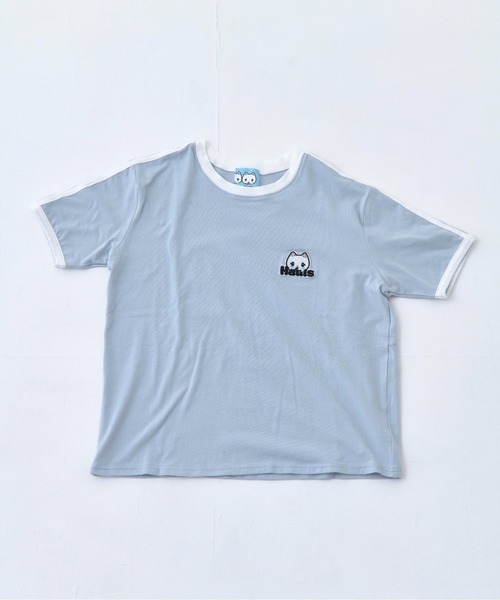 Hauls(ハウルズ)の「24hオフモード!ダブルラインセットアップ(Tシャツ/カットソー・レディース・ブラック/ピンク/サックスブルー・FREE)」の19枚目の写真