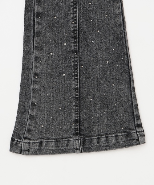 LOVETOXIC(ラブトキシック)の「【ストレッチ】キラキラフレアデニムパンツ(デニムパンツ・キッズ・グレー/ブルー・130cm/S:140cm/M:150cm/L:160cm)」の17枚目の写真