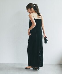 La boutique BonBon | ベロアキャミワンピース(ワンピース)